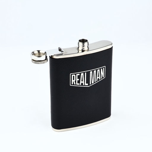 Подарочный набор REAL MAN, фляжка 240 мл, стопки 30 мл ? 2 шт., воронка