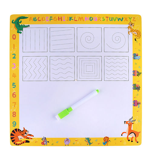 Пазл-вкладыш "Изучаем время. Лесная полянка"