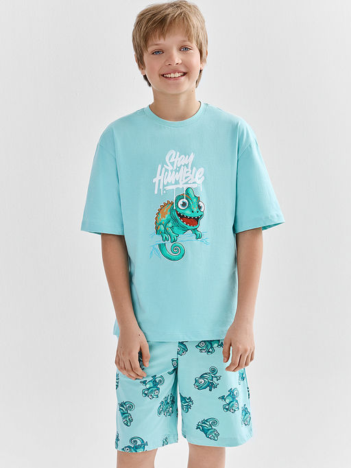 КОМПЛЕКТ ДЛЯ МАЛЬЧИКОВ (ДЖЕМПЕР, ШОРТЫ) - Mark formelle фото 2