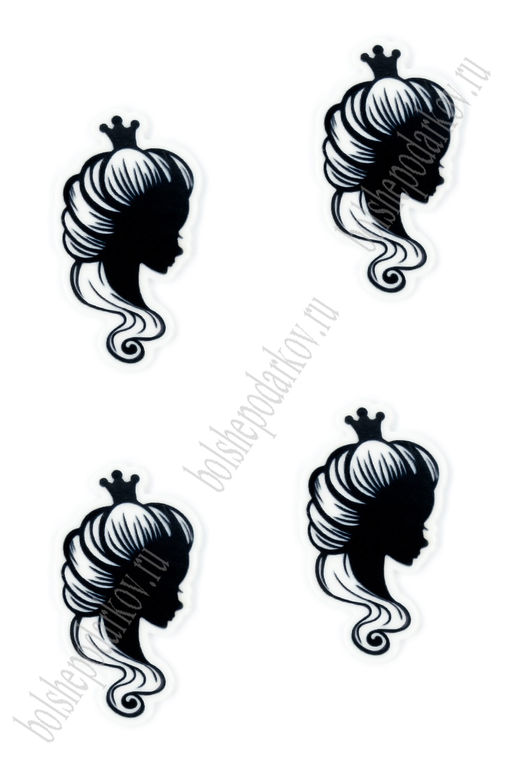 Кабошон-вырубка "Ученица" (10 шт) SF-6034, №1