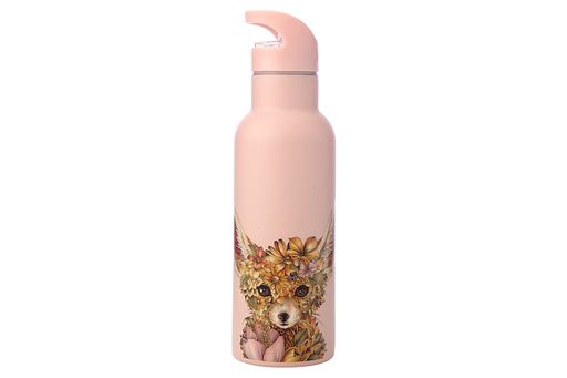 Термос, 500 мл, с трубочкой, сталь/пластик, светло-розовый, Лисичка, Marini Ferlazzo - Maxwell & Williams фото 2