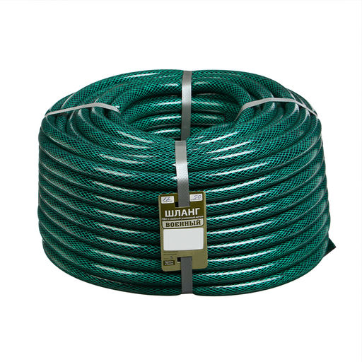 Шланг поливочный, ПВХ, 50 м (1/2), армированный, ВОЕННЫЙ - Simaland фото 4