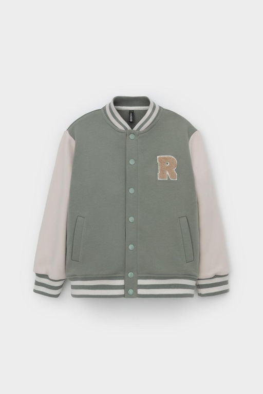 КР 302678/зеленый чай к554 жакет (бомбер) для мал - Crockid фото 2