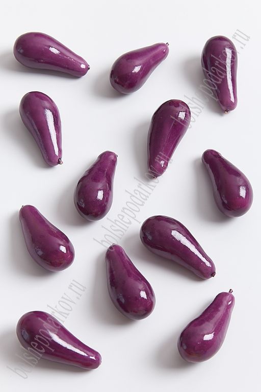 Муляж декоративный баклажан сиреневый, SF-1238 (100 шт)