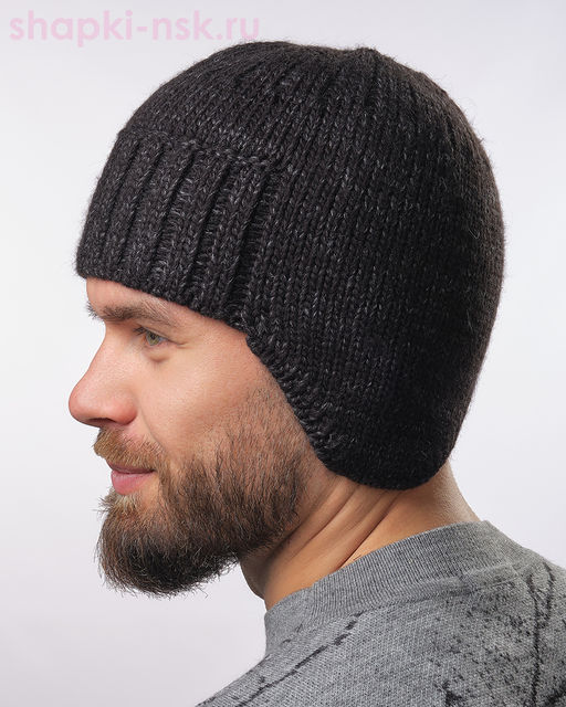 Тизер Ушанка мужская флис (56-58)