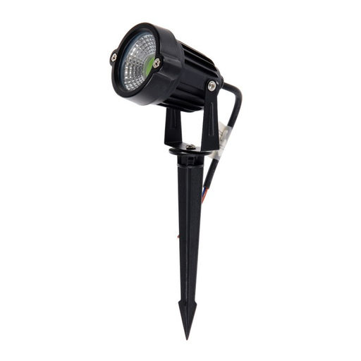 Светильник светодиодный грунтовый, 7 Вт, 630 лм, IP65, 220 В, зелёное свечение