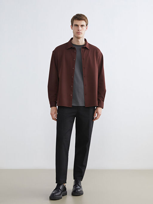 Regular Fit Uzun Kollu Erkek G?mlek