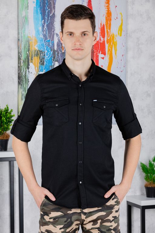 рубашка
17.2545-SIYAH - Tricko фото 3