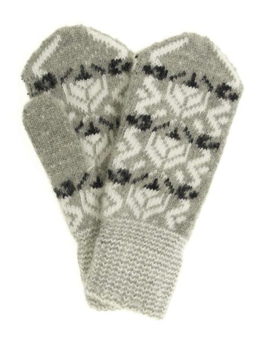 Варежки женские "Зигзаги" ПП 3210-5