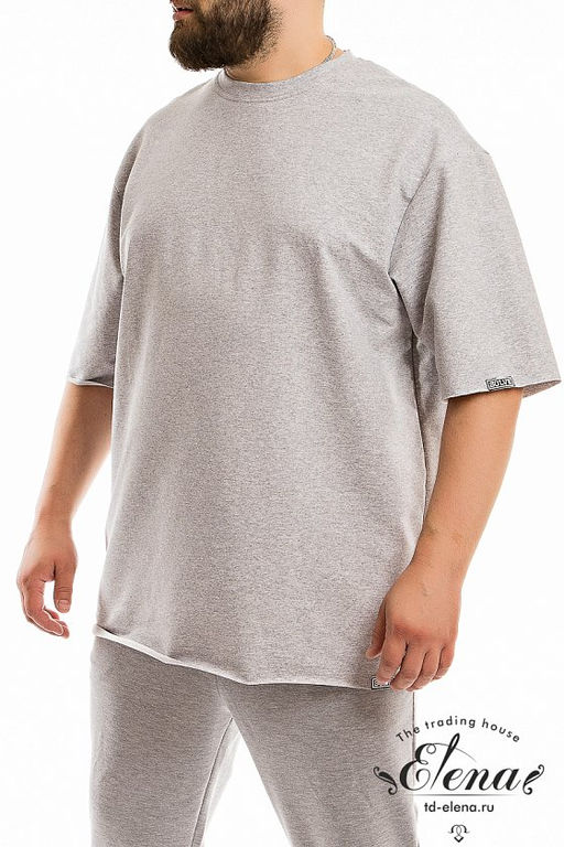 Футболка М122029б Меланж