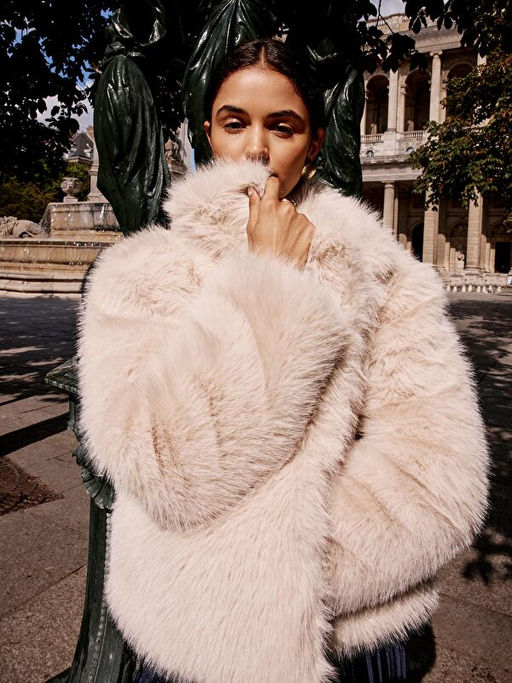 Ceket Yaka Kad?n K?rk Mont