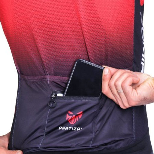 Веломайка/джерси красная спина и грудь / CM-001 Размер M /уп 1/ - Галеонтрейд фото 9