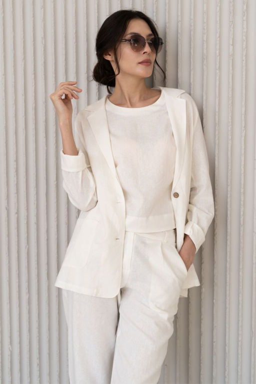 Жакет женский Almando Melado из льна с вискозой фото 8