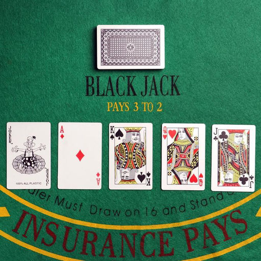 Карты игральные пластиковые 54 шт., 5.7×8.7 см