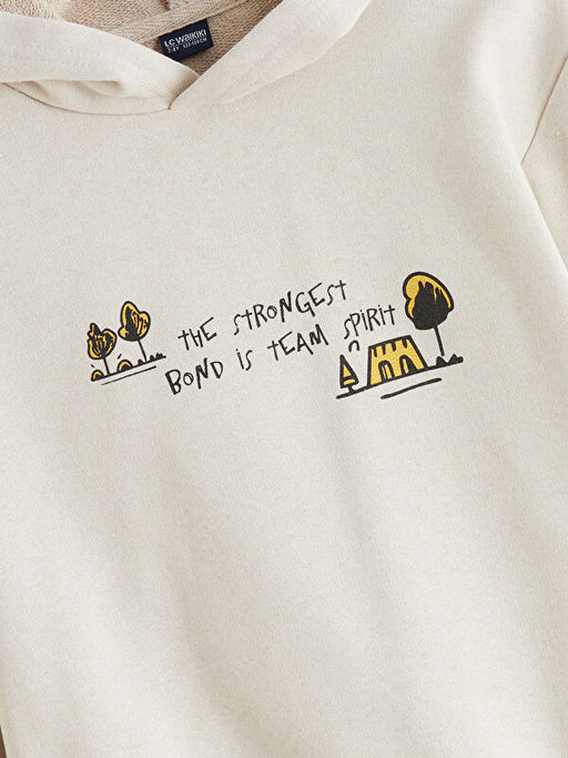 Kap??onlu Erkek ?ocuk Sweatshirt