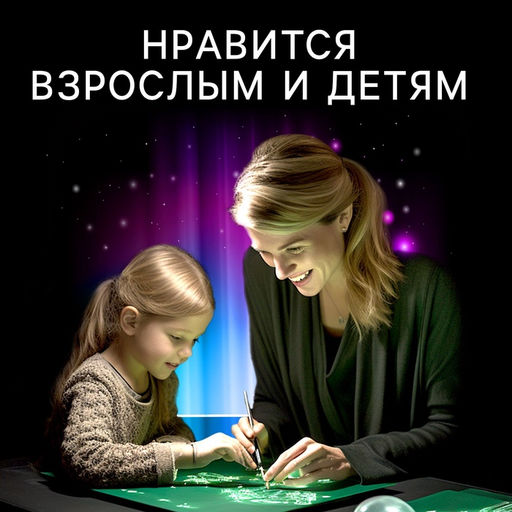 Набор для рисования светом Пони, ручка с фонариком и невидимыми чернилами