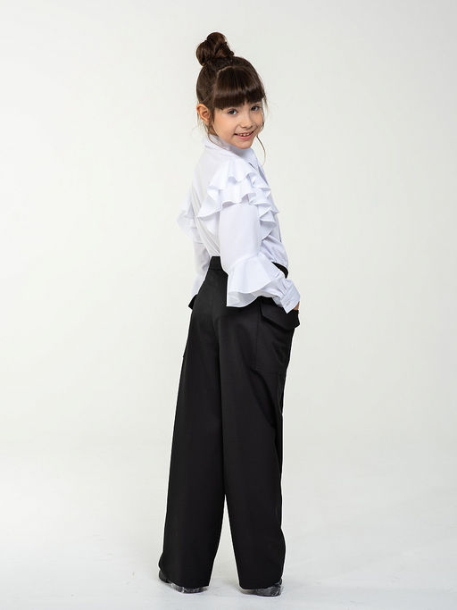 Школьные брюки для девочки Mooriposh, модель 0429