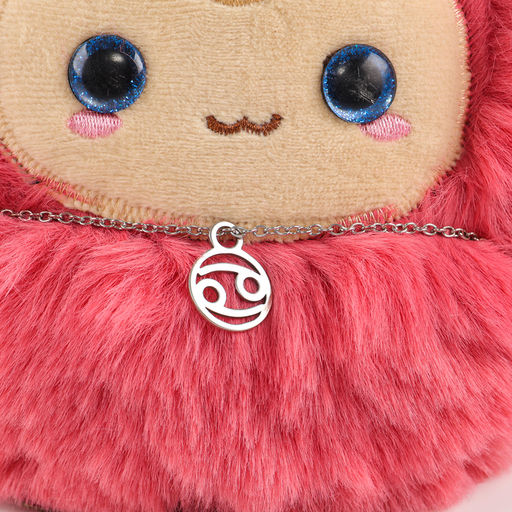 Мягкая игрушка «Зодиаки: Рак», с кулоном, 17 см