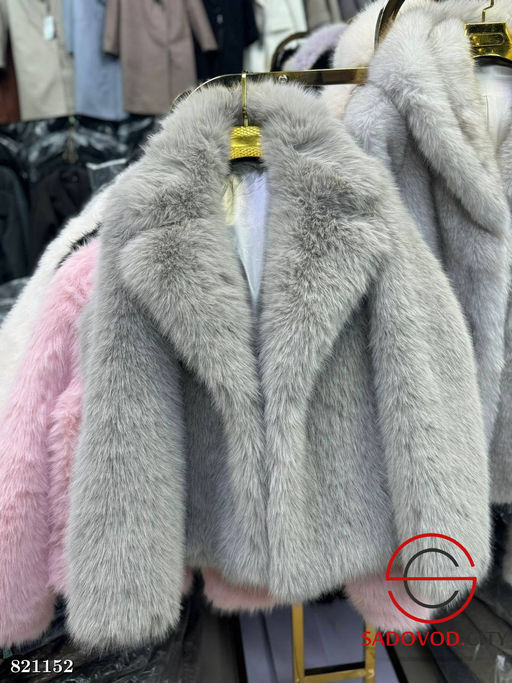 Шуба женская из искусственного меха - Bruno фото 2