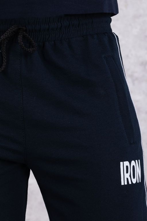 Брюки спортивные 
 3.MM116B-синий-тёмный