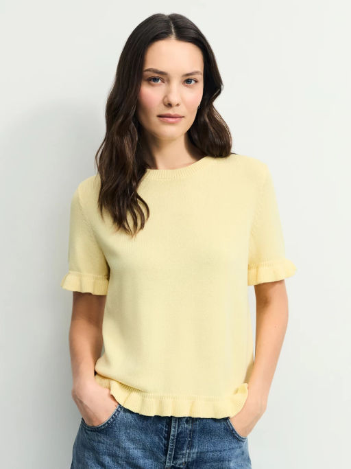 Джемпер с коротким рукавом из вискозы / Zarina