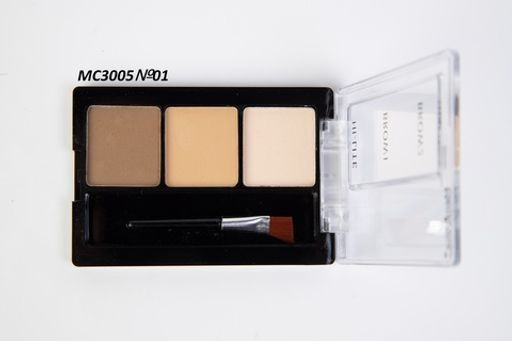 MC3005№01 Набор для бровей мини + кисть HI-LITE-BROW light