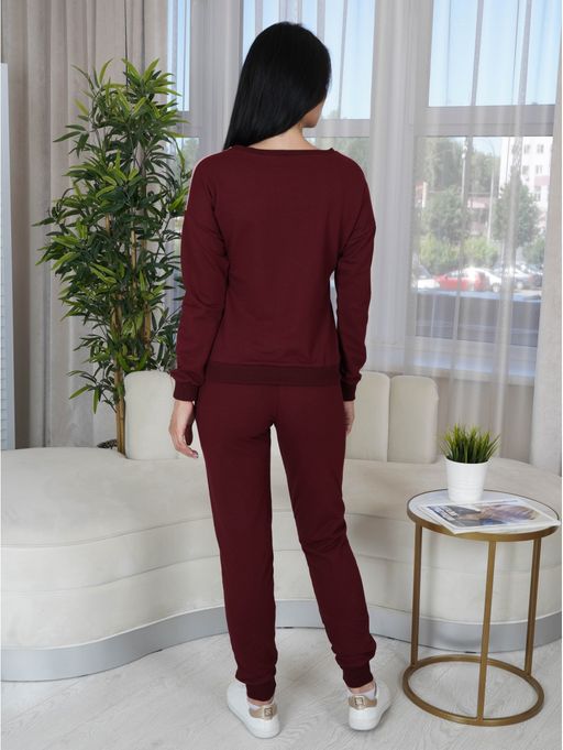 Костюм женский Дельта бордо - Lovetex фото 4