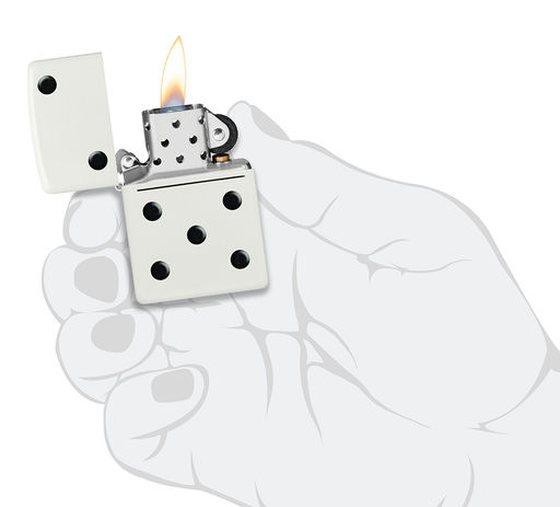 Зажигалка ZIPPO Домино | Domino 46159  фото 5