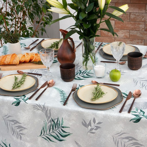 Скатерть Доляна Tropics, 110?144 см, 100% хлопок, 164 г/м?