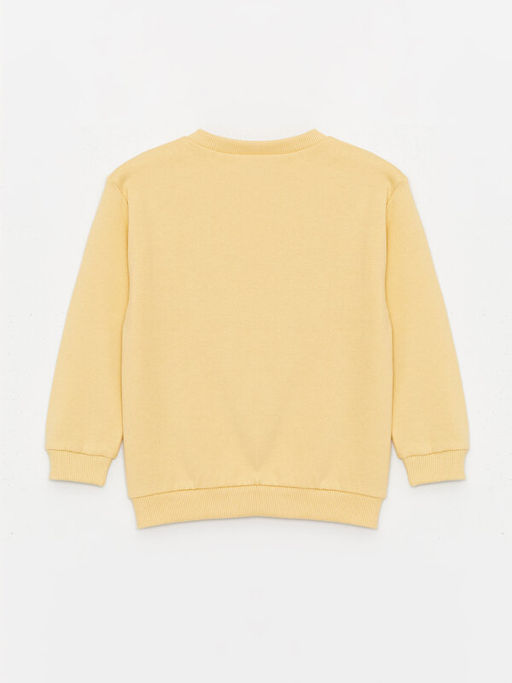 Bisiklet Yaka Uzun Kollu Bask?l? Erkek Bebek Sweatshirt 2li - Waikiki фото 3