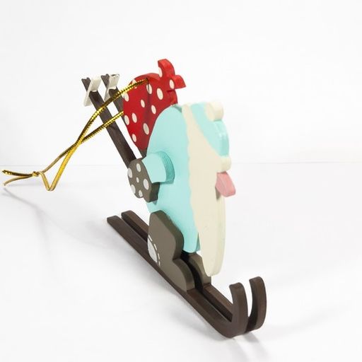 Елочные игрушки - Дед Мороз 56GG64_25804 - Idh фото 5