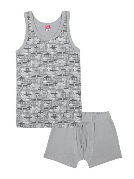 CAK 3334 Комплект для мальчика, серый