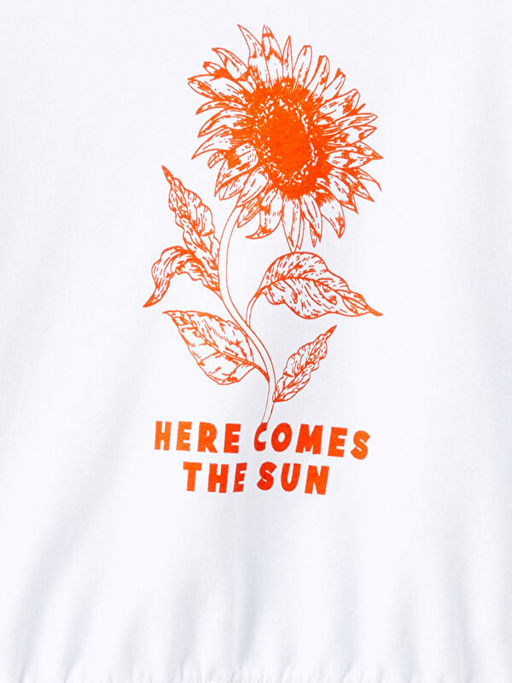 Kap??onlu K?z ?ocuk Sweatshirt - Waikiki фото 2