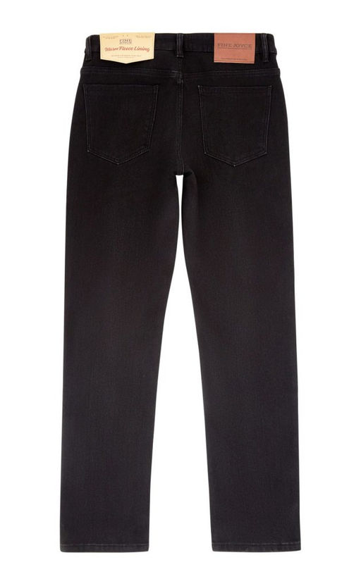 Джинсы утепл F321-0153W black - Fine joyce фото 6