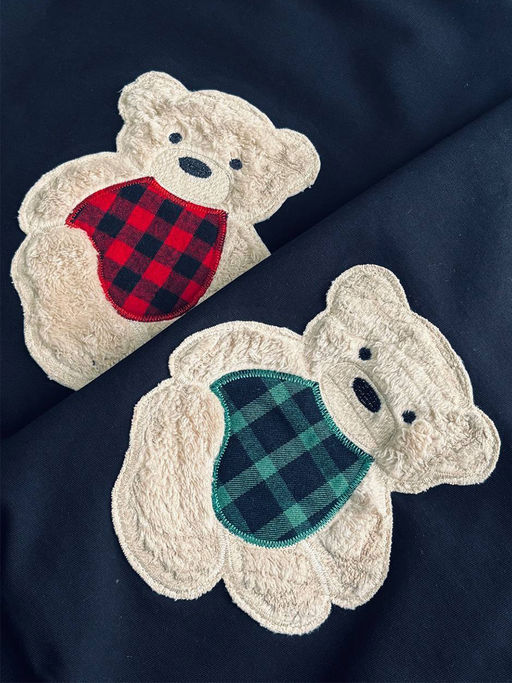 Свитшот с аппликацией 22-0533 черный|красный - Mini maxi фото 9