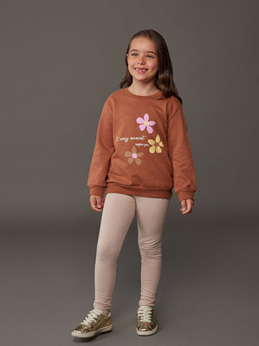 Beli Lastikli K?z ?ocuk Tayt 2li