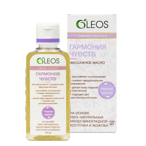 Масло массажное "Гармония чувств" 100 мл. ОЛЕОС 2884