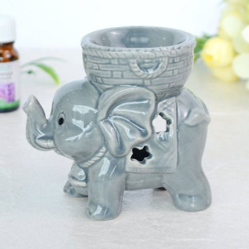 Аромалампа Слон 10 см / 1615 /уп 144/ (Белый) - Галеонтрейд фото 5