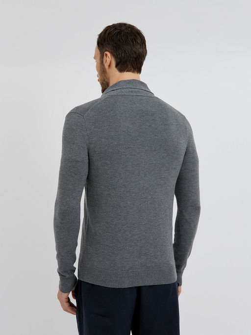 мужской базовый кардиган на пуговицах - Glenfield фото 16