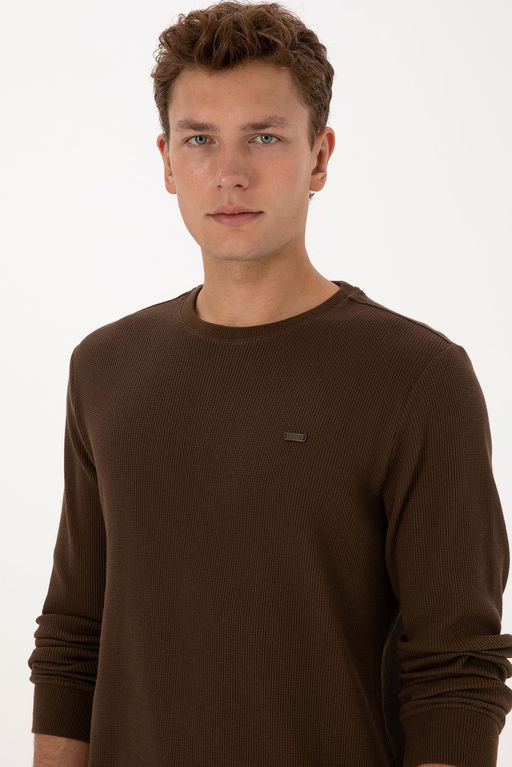 Erkek Kahverengi Sweatshirt - U.s. polo assn фото 2
