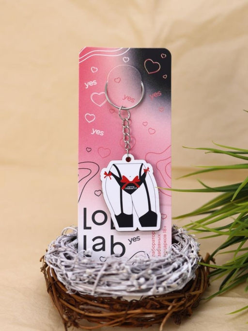 Брелок ECO из дерева LOL LAB "Мечты сбываются"