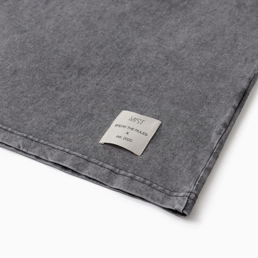 Футболка мужская MIST из вареного хлопка, серый, р-р M