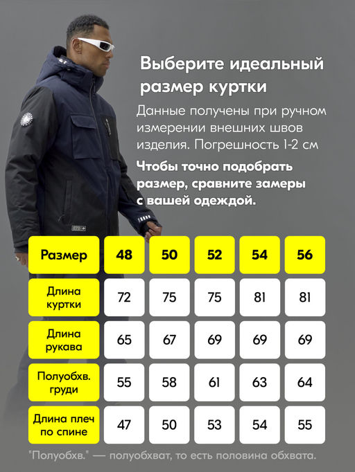 Горнолыжный костюм мужской зимний синего цвета 392S - Leifensh фото 6