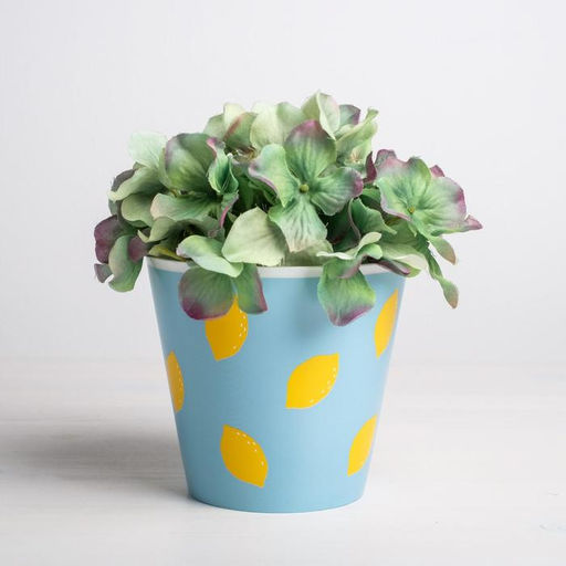 Набор кашпо для цветов 3 в 1 «Фрукты», 0,8 л, 11 х 12 см