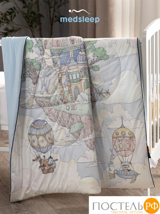 Одеяло-комфортер MEDSLEEP ДРИМЛЕТ милкфайбер/вискоза/микроволокно, 120 г/м2  фото 12