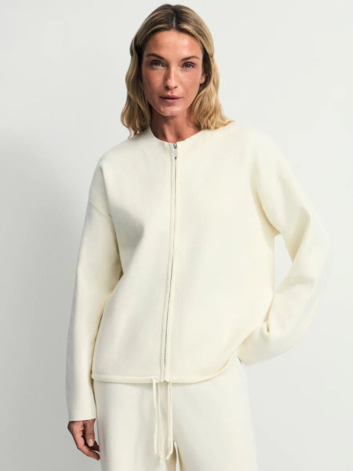 Оверсайз джемпер на молнии / Zarina