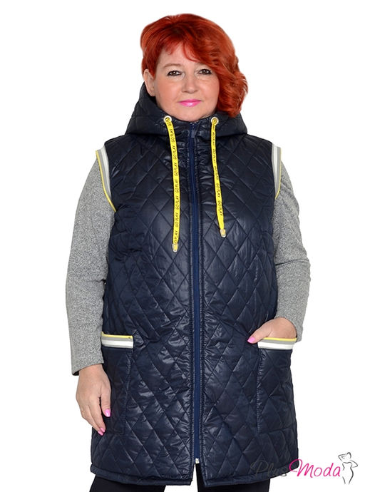 Жилет Модель №1824 размеры 44-84 - Plusmoda фото 7