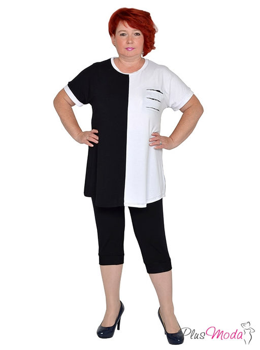 Туника Модель №1674 размеры 44-84 - Plusmoda фото 8