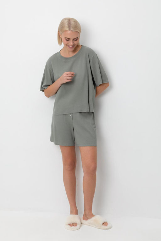 Е 20149/зеленый чай пижама жен