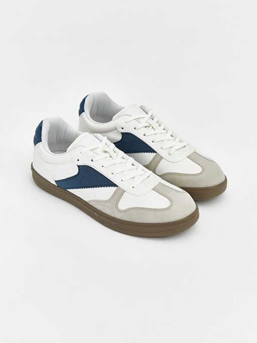 Renk Bloklu Erkek Spor Ayakkab?